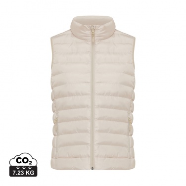 Logo trade promotional product photo of: Iqoniq Meru women recycled polyester bodywarmer