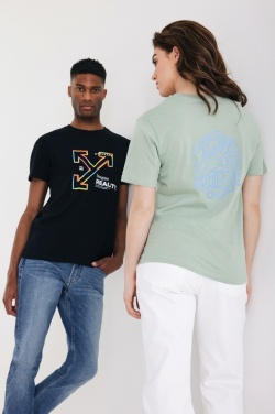 Logo trade business gifts image of: Iqoniq Bryce recycled cotton t-shirt