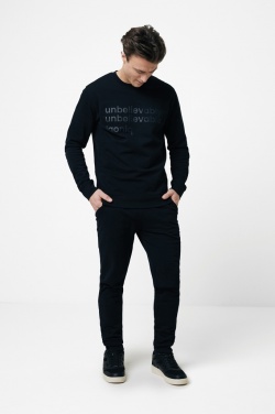 Logo trade promotional products picture of: Iqoniq Zion recycled cotton crew neck