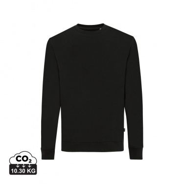 Logo trade promotional merchandise image of: Iqoniq Zion recycled cotton crew neck