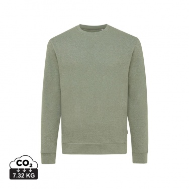 Logo trade promotional items image of: Iqoniq Denali recycled cotton crew neck undyed