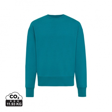Logotrade advertising product image of: Iqoniq Kruger relaxed recycled cotton crew neck