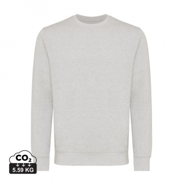 Logo trade corporate gift photo of: Iqoniq Etosha lightweight recycled cotton crew neck