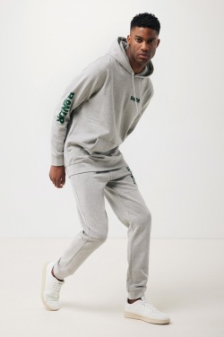 Logo trade promotional merchandise photo of: Iqoniq Torres recycled cotton hoodie undyed
