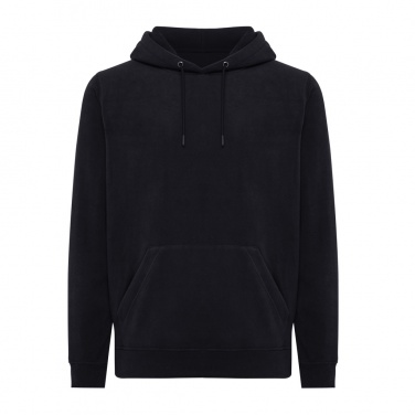 Logo trade promotional products picture of: Iqoniq Trivor recycled polyester microfleece hoodie
