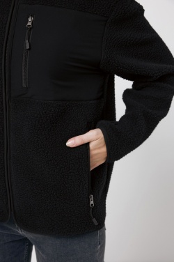 Logo trade promotional products picture of: Iqoniq Diran recycled polyester pile fleece jacket