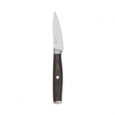 Logo trade corporate gift photo of: VINGA Tara RCS recycled steel paring knife