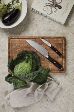 Logo trade promotional products picture of: VINGA Tara RCS recycled steel chef's set