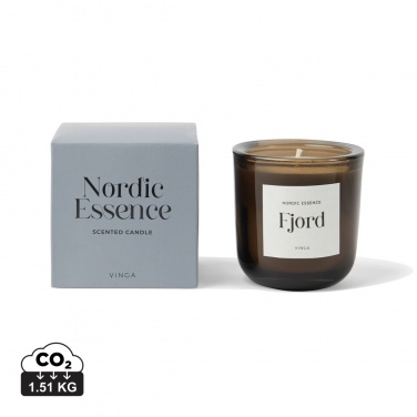 Logo trade promotional items picture of: Nordic essence scented soy wax candle small