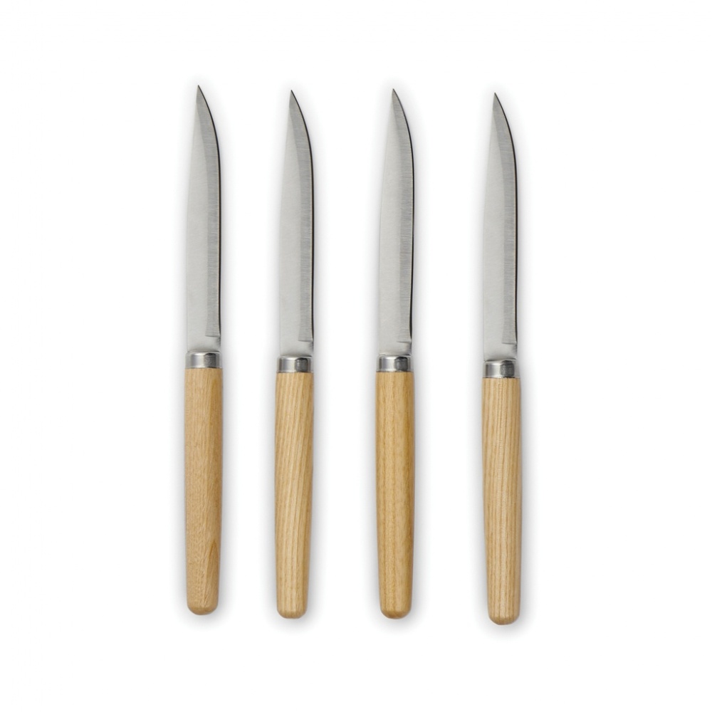 Logo trade business gifts image of: VINGA Retro meat knives