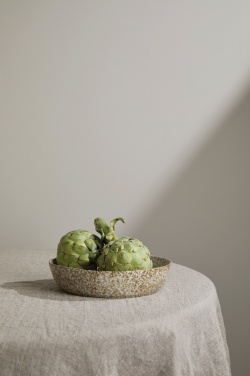 Logo trade promotional merchandise image of: VINGA Nuvem stoneware serving bowl