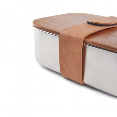 Logotrade advertising products photo of: VINGA Ciro RCS recycled steel lunch box