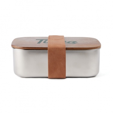 Logo trade promotional gifts image of: VINGA Ciro RCS recycled steel lunch box