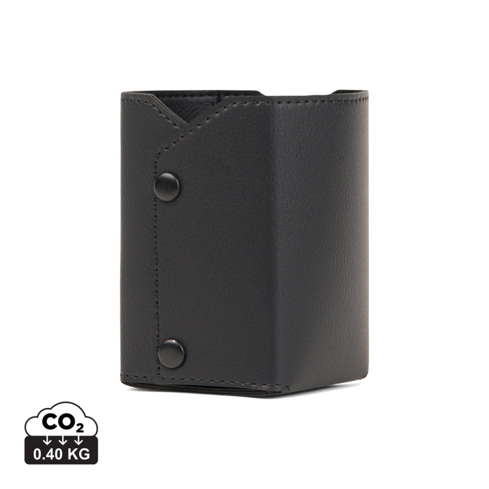 Logotrade promotional item picture of: VINGA Timo PU RCS RPET pen holder