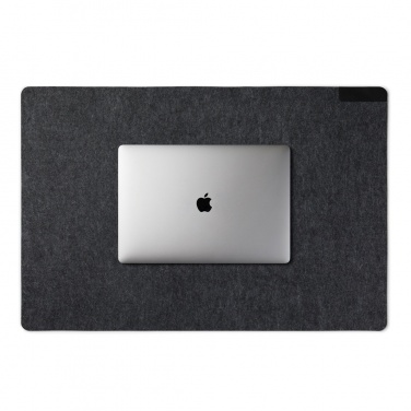 Logotrade promotional merchandise picture of: VINGA Albon GRS recycled felt desk pad