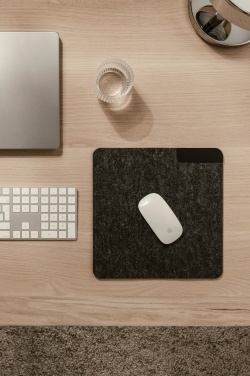 Logo trade promotional product photo of: VINGA Albon GRS recycled felt mouse pad