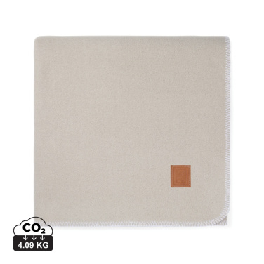 Logo trade promotional giveaway photo of: VINGA Moulton GRS RPET blanket