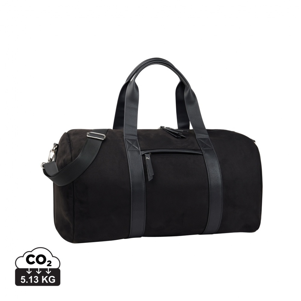 Logo trade corporate gifts picture of: VINGA Marlow RCS recycled polyester weekend bag
