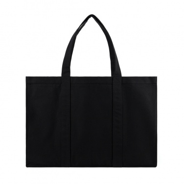 Logo trade corporate gift photo of: VINGA Hilo AWARE™ recycled canvas maxi tote bag