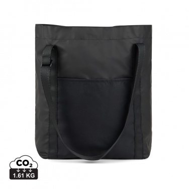 Logo trade promotional merchandise picture of: VINGA Livorno GRS recycled polyester tote