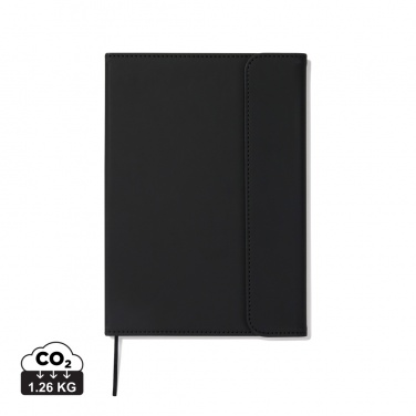 Logo trade promotional item photo of: VINGA Baltimore GRS certified paper & PU notebook