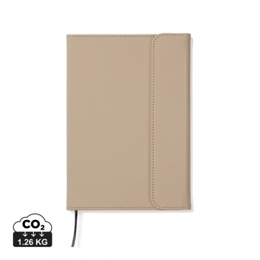 Logo trade promotional merchandise picture of: VINGA Baltimore GRS certified paper & PU notebook