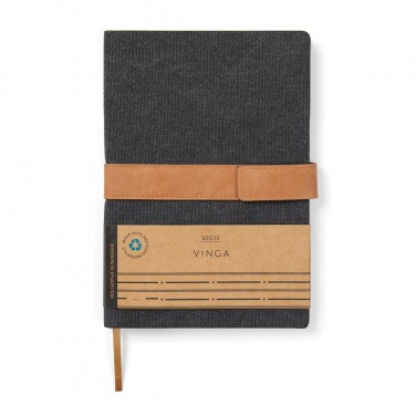 Logotrade promotional gift image of: VINGA Bosler RCS recycled paper notebook