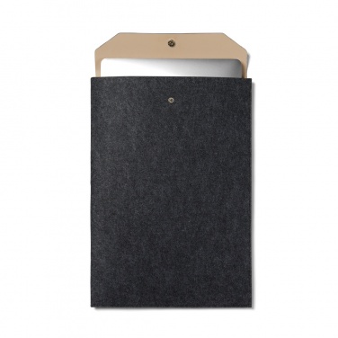 Logotrade promotional giveaway image of: VINGA Albon GRS recycled felt 17" laptop sleeve