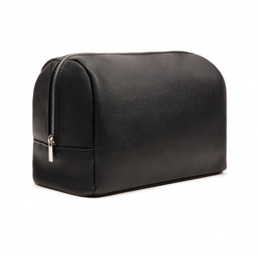 Logo trade promotional giveaways image of: VINGA Bermond RCS recycled PU toiletry bag