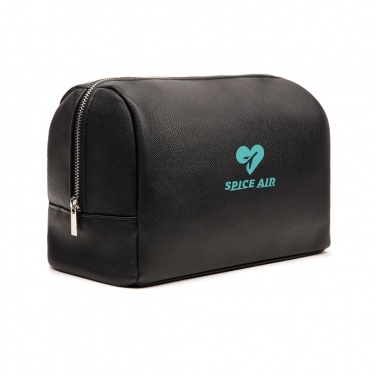 Logotrade advertising products photo of: VINGA Bermond RCS recycled PU toiletry bag