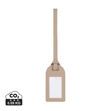 Logotrade promotional merchandise image of: VINGA Baltimore RCS recycled polyester luggage tag