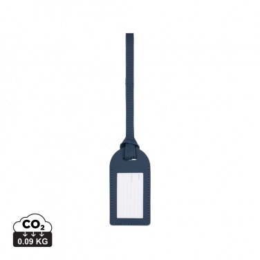Logotrade promotional product picture of: VINGA Baltimore RCS recycled polyester luggage tag