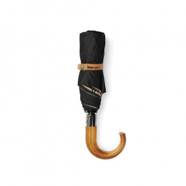 Logo trade corporate gifts picture of: VINGA Bosler AWARE™ recycled pet 21" foldable umbrella
