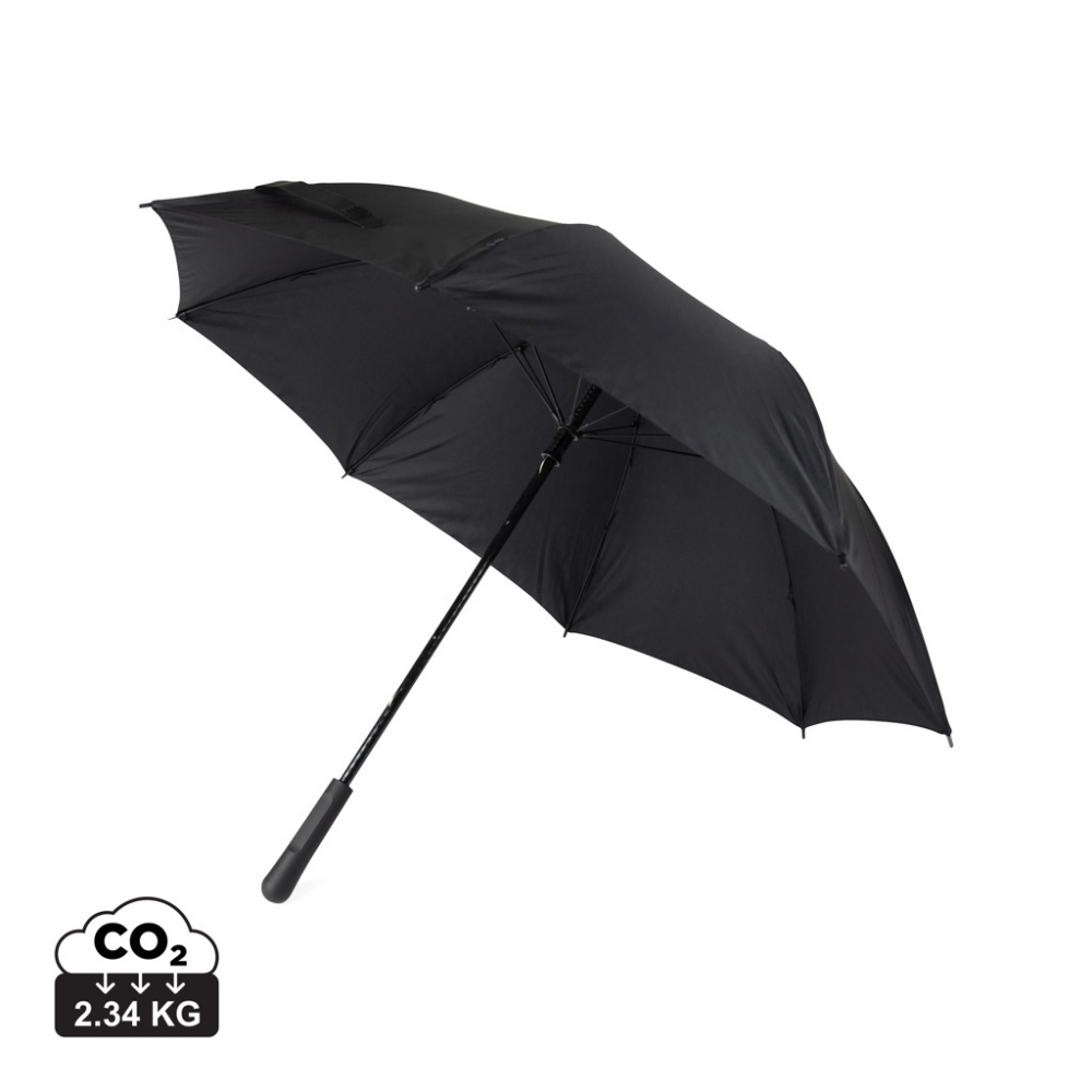Logo trade corporate gift photo of: VINGA Baltimore AWARE™ RPET 23" umbrella