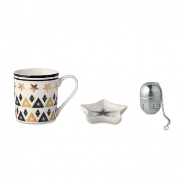 Logo trade promotional merchandise photo of: Mug mini plate filter in box