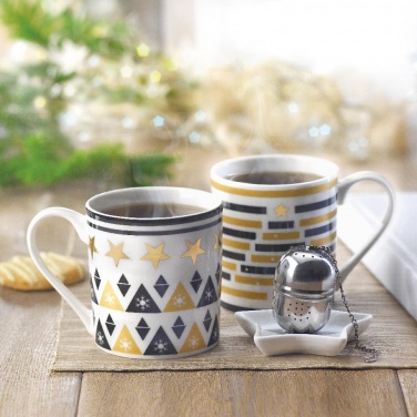 Logo trade advertising products picture of: Mug mini plate filter in box