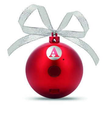 Logotrade business gifts photo of: Speaker Christmas ball