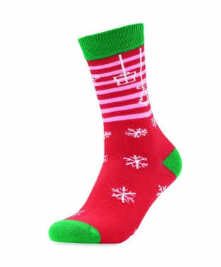 Logotrade promotional product picture of: Pair of Christmas socks L