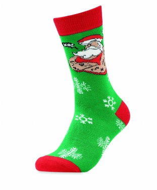 Logotrade promotional giveaway picture of: Pair of Christmas socks L