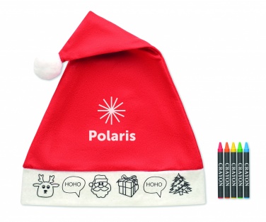 Logo trade promotional merchandise image of: Kids Santa hat