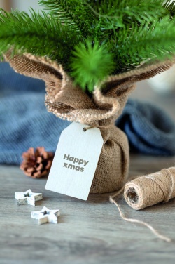 Logo trade promotional giveaways image of: Mini artificial Christmas tree