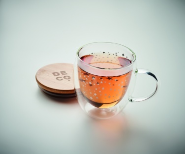 Logo trade promotional products picture of: Double wall borosilicate mug