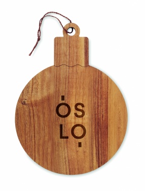 Logo trade advertising product photo of: Acacia wood serving board
