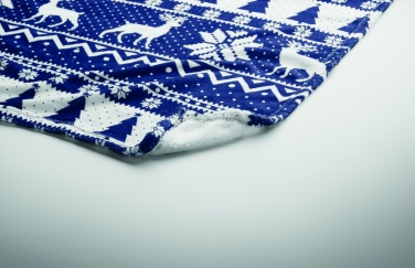 Logotrade promotional gift picture of: RPET fleece blanket 190 gr/m²