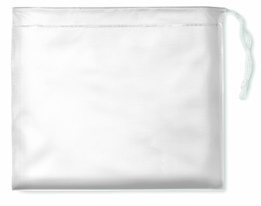 Logo trade promotional giveaways image of: Raincoat in pouch