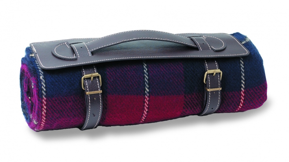 Logo trade promotional giveaways image of: Travelling clan blanket