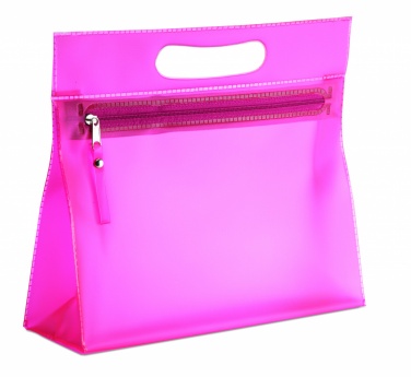 Logotrade promotional item picture of: Transparent cosmetic pouch