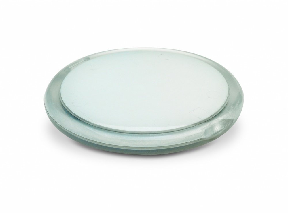 Logotrade advertising products photo of: Rounded double compact mirror