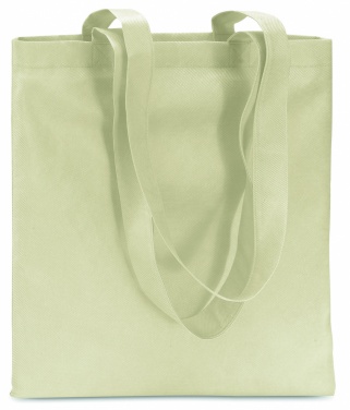 Logo trade promotional giveaways image of: 80gr/m² nonwoven shopping bag