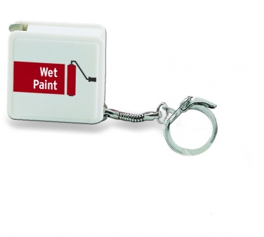 Logotrade advertising product picture of: Key ring w/ flexible ruler 1m, Vantaa